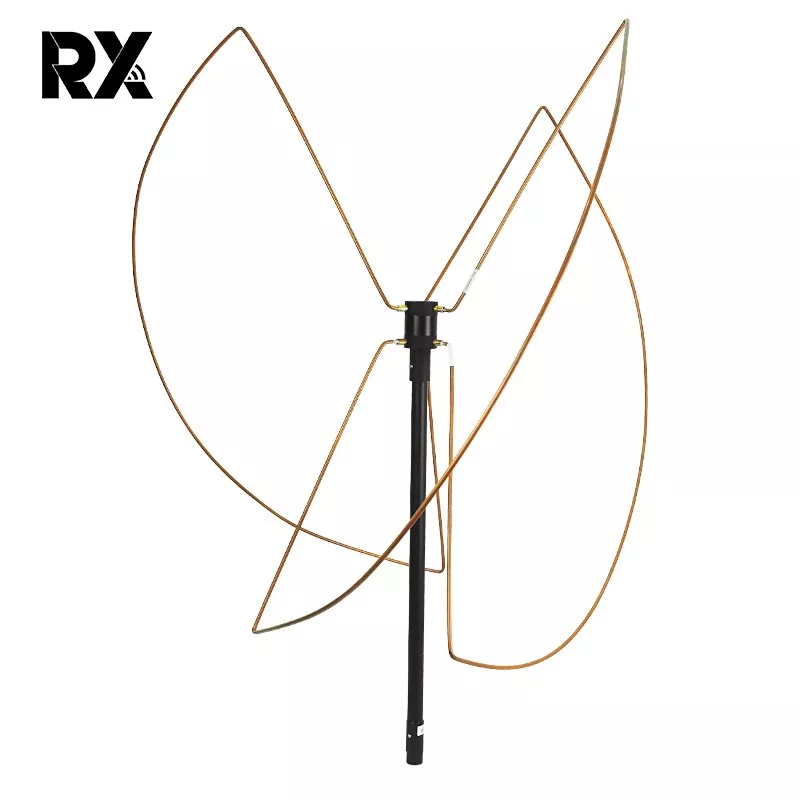 100-200MHz ဖိုက်ဘာမှန်လေးရွက် Clover Omnidirectional Antenna