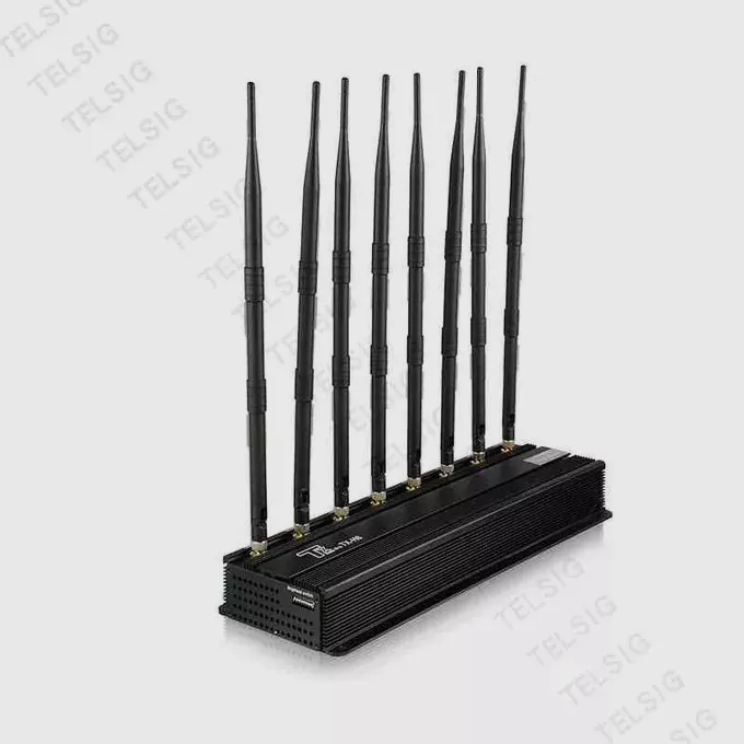 8 Antenna Desktop ဖုန်း Signal Jammer