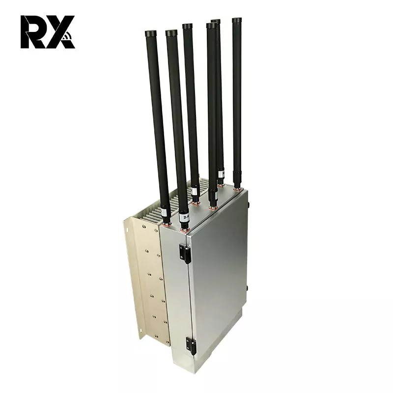 စွမ်းအားမြင့် 6 Channel Stationary Drone Jammer